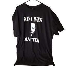 Halloween “No Lives Matter”  Michael Myers’s Tee Size 2XL